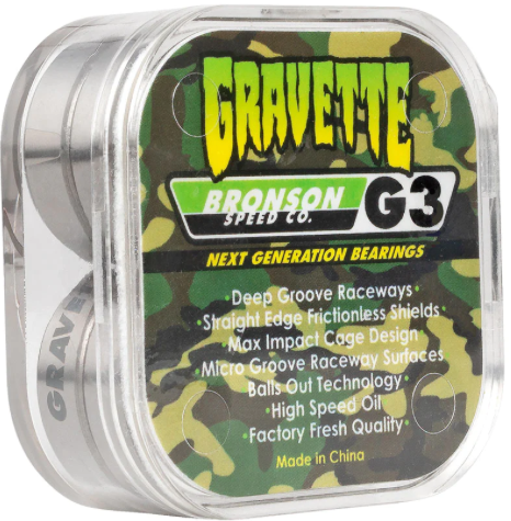 Bronson Speed Co. David Gravette Pro G3 Bearings
