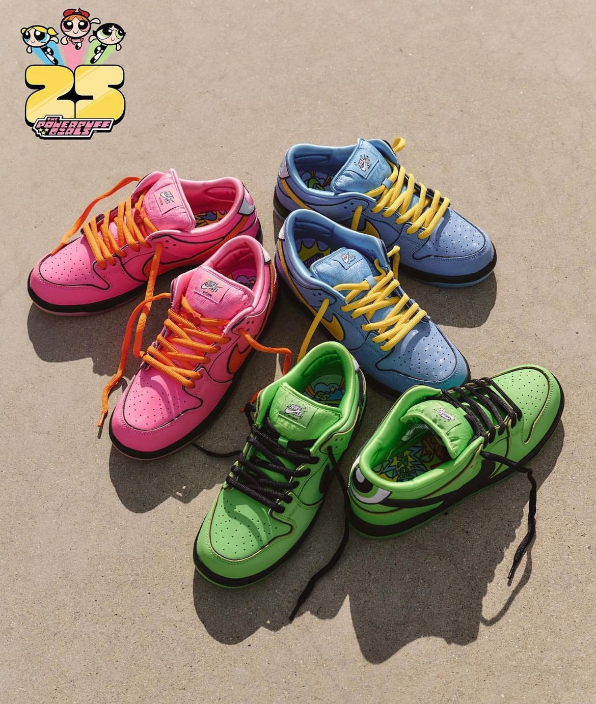 NIKE SB X POWERPUFF GIRLS DUNK LOW RAFFLE INFORMATION – Travel Skateshop