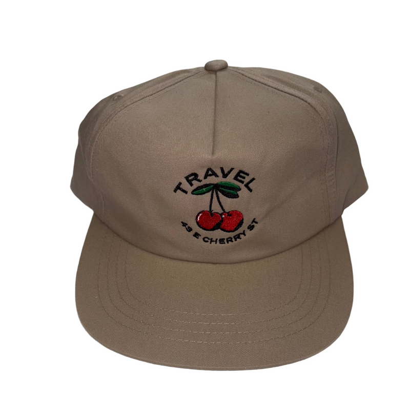 Travel Cherry Street Snapback / Multiple Colors Available*