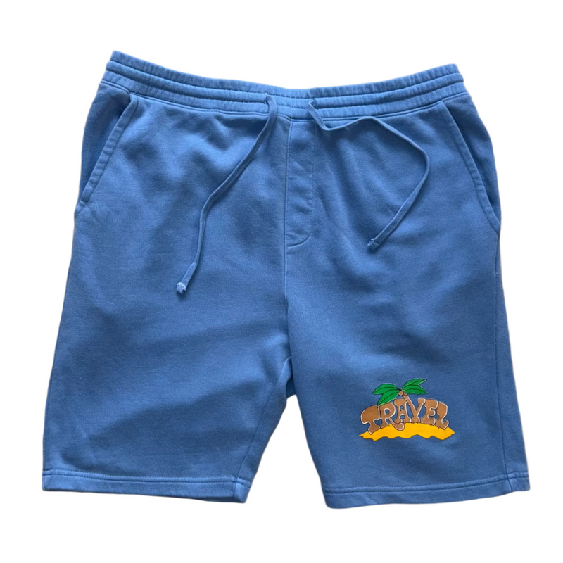 Travel Vacation Sweat Shorts