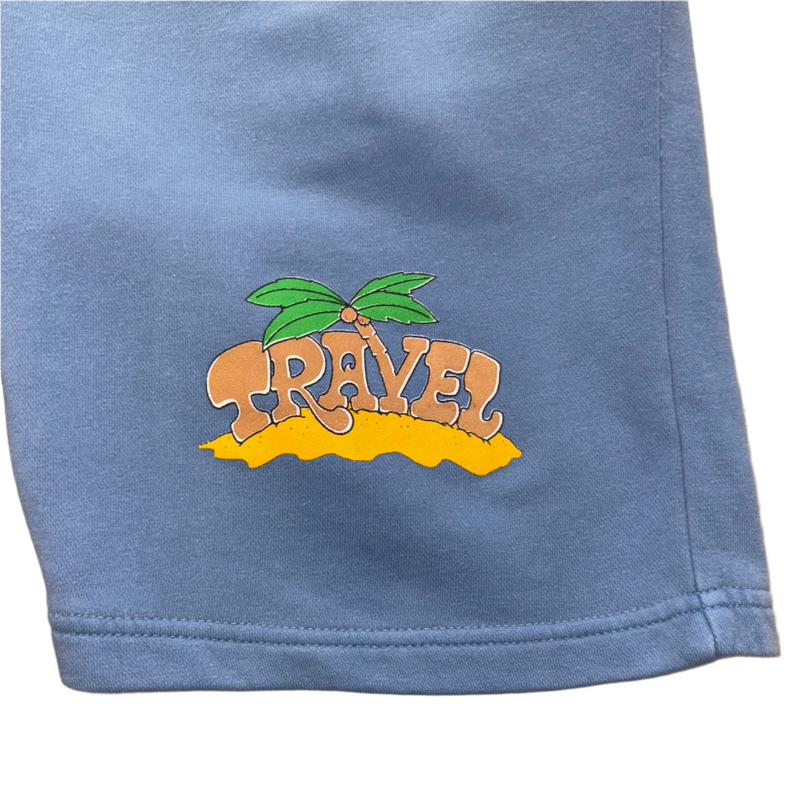 Travel Vacation Sweat Shorts