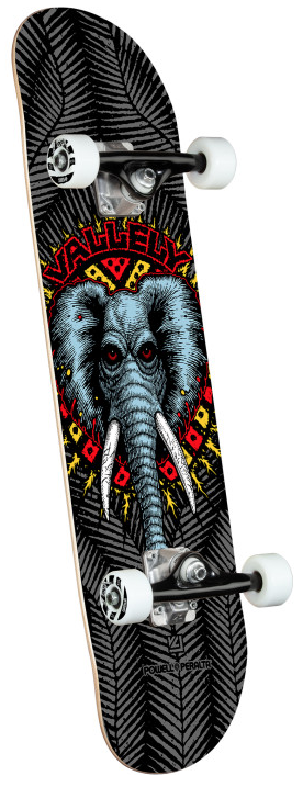 Powell Peralta Vallely Elephant Complete Skateboard 8.0"