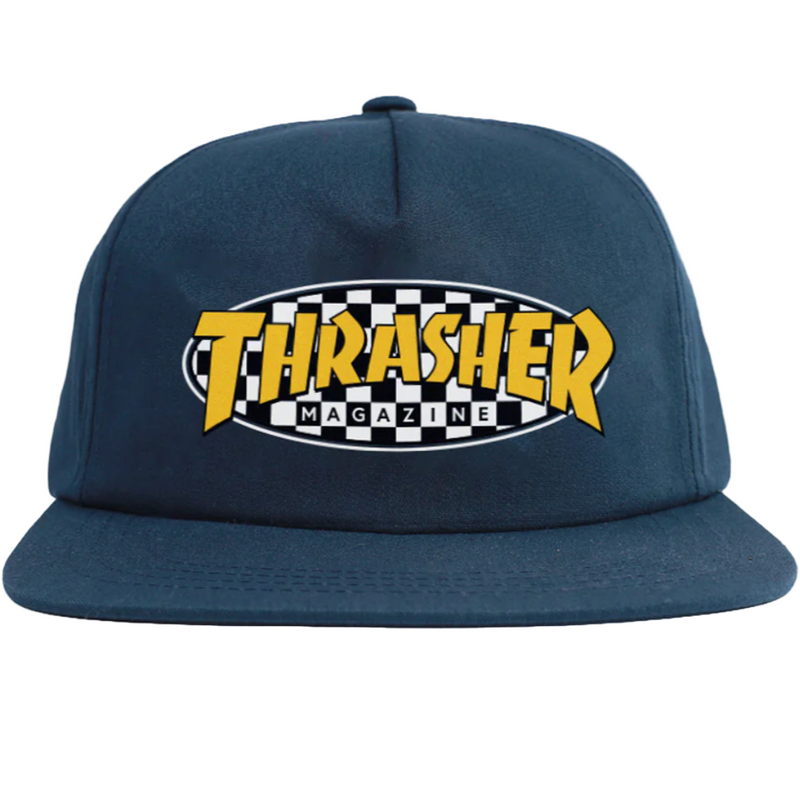Thrasher Checkered Oval Snapback