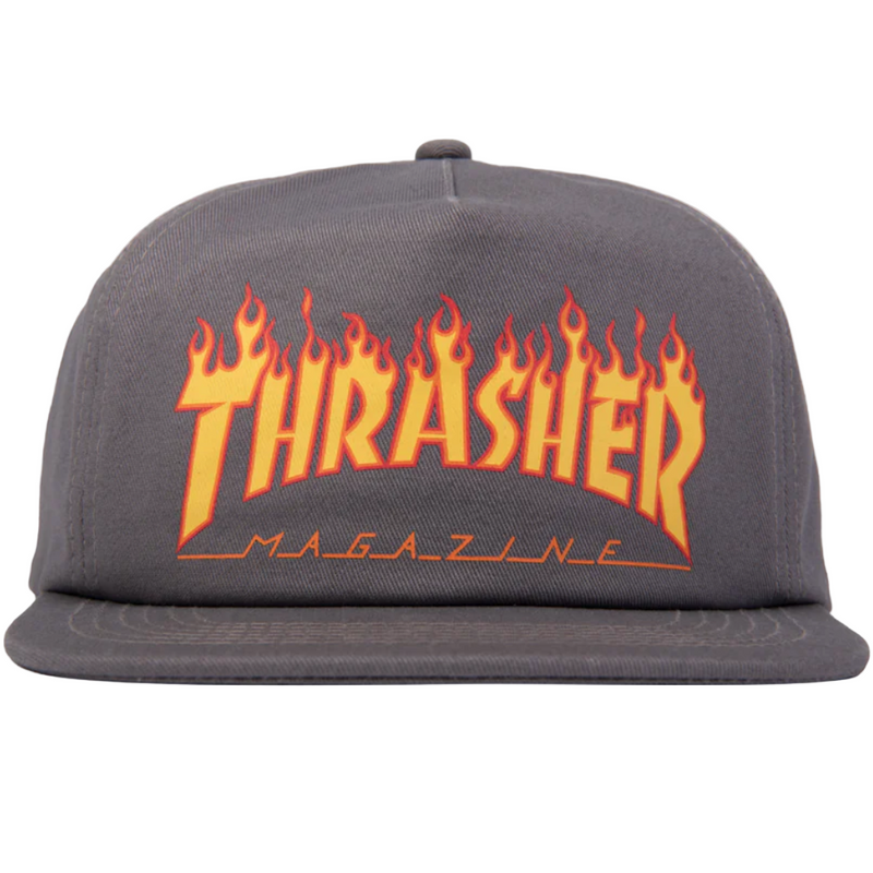 Thrasher Printed Flame Snapback