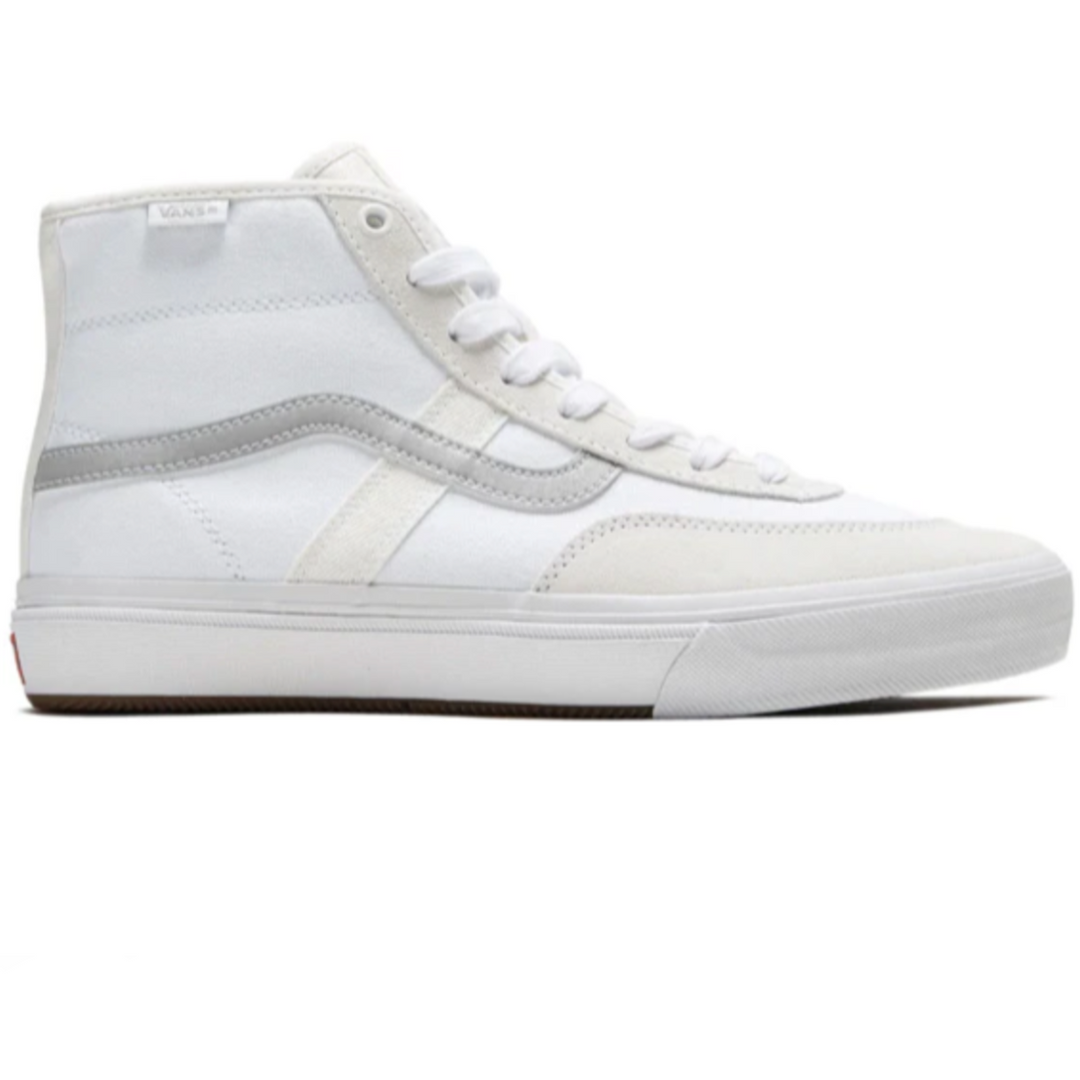Vans Gilbert Crockett High Pro Mens Size 4.5 Triple White Skateboard Shoes Vans-Gilbert-Crockett-Pro-  main image 2