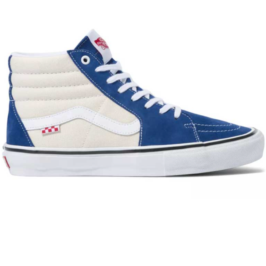 Retro Block Vans Old Skool White Red Dress Blue Sk8-Hi 38 DX (Anaheim  Factory)  Premier