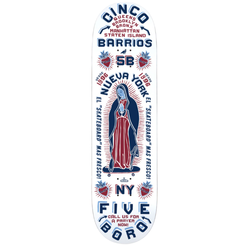 5BORO Cinco Barrios De Nueva York 8.5"