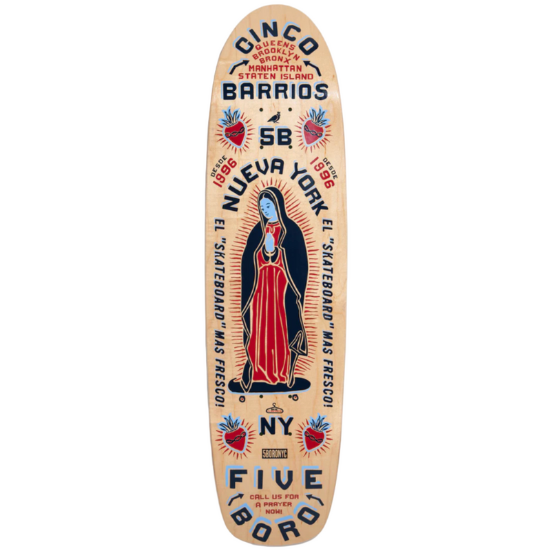 5BORO Cinco Barrios De Nueva York Cruiser 8.0"