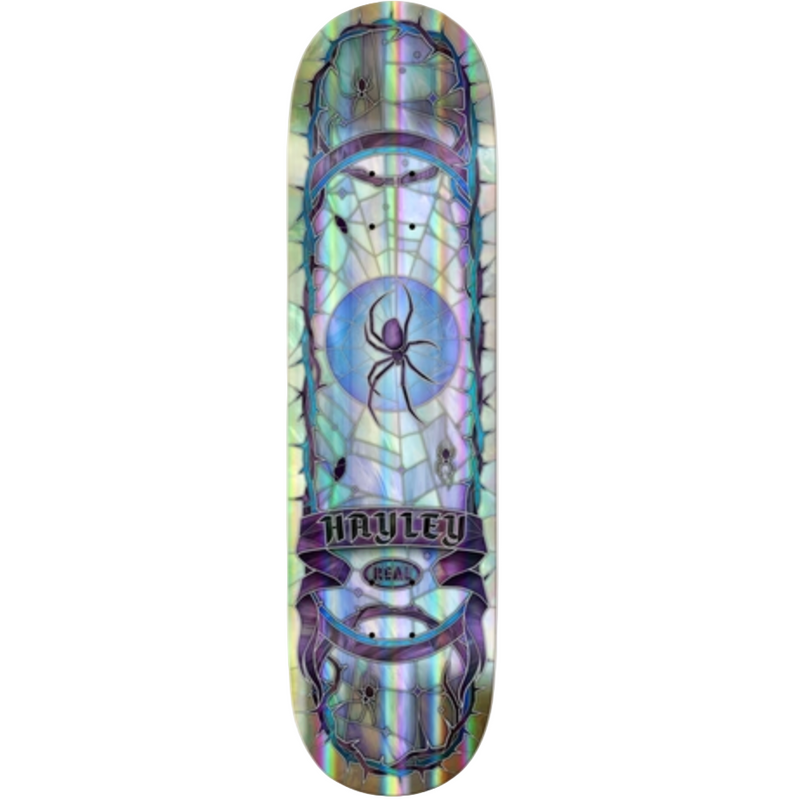 REAL HAYLEY RAINBOW HOLO CATHEDRAL 8.25"